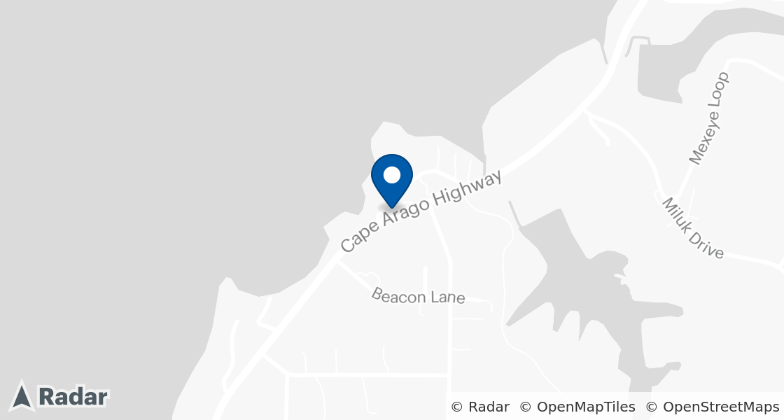 Map of Dairy Queen Location:: 91761 Cape Arago Hwy, Coos Bay, OR, 97420-8739